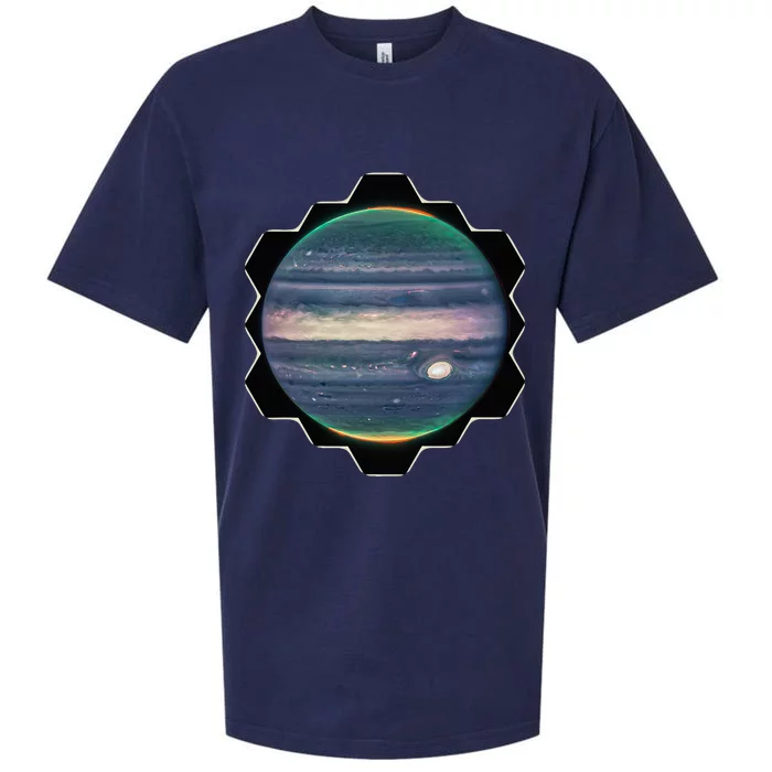 Webb Space Telescope New Image Jupiter Jwst Sueded Cloud Jersey T-Shirt