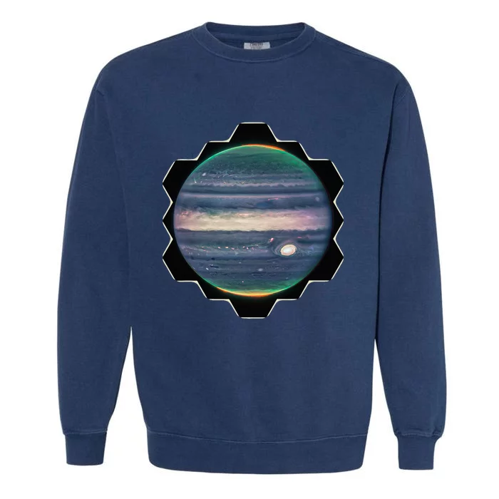 Webb Space Telescope New Image Jupiter Jwst Garment-Dyed Sweatshirt