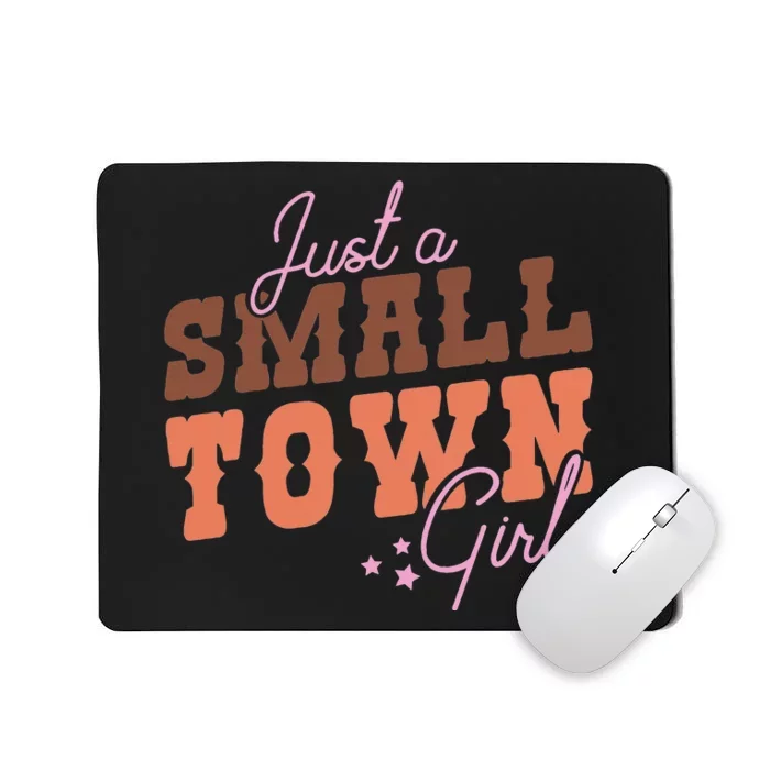 Western Small Town Cow Spots Cow Howdy Yeehaw Cute Mousepad