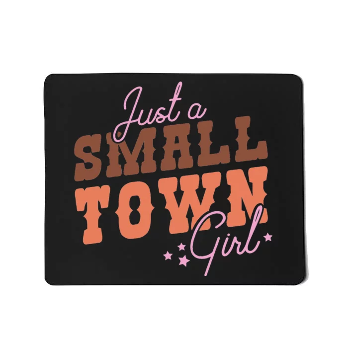 Western Small Town Cow Spots Cow Howdy Yeehaw Cute Mousepad