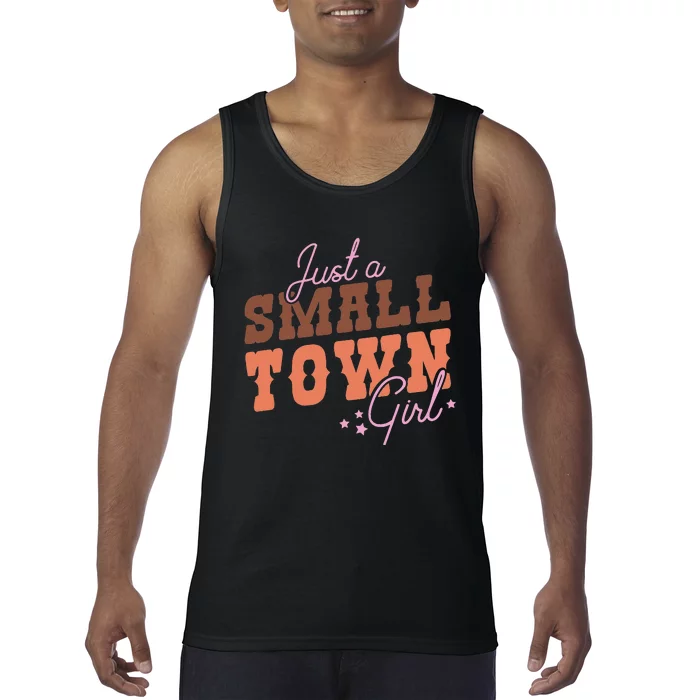 Western Small Town Cow Spots Cow Howdy Yeehaw Cute Tank Top