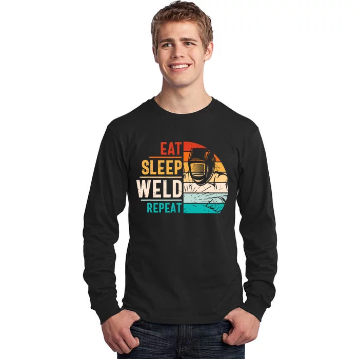 Welding Specialist TIG MAG Welder Definition Tall Long Sleeve T-Shirt