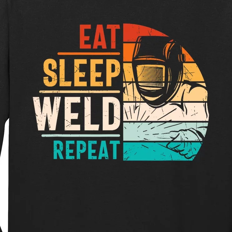 Welding Specialist TIG MAG Welder Definition Tall Long Sleeve T-Shirt