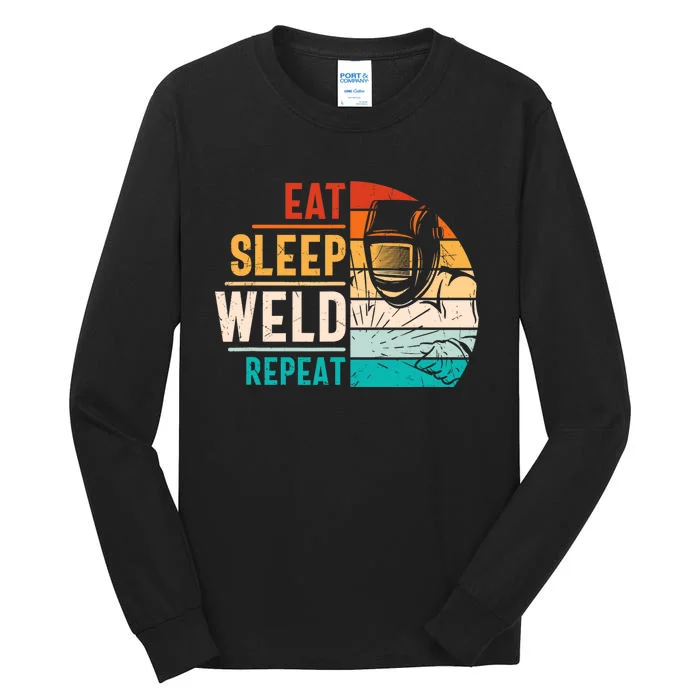 Welding Specialist TIG MAG Welder Definition Tall Long Sleeve T-Shirt