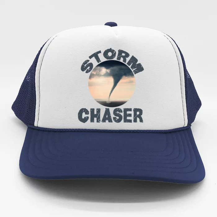 Weather Storm Tornado Hurricane Chaser Trucker Hat