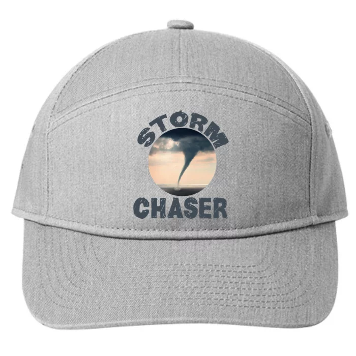 Weather Storm Tornado Hurricane Chaser 7-Panel Snapback Hat