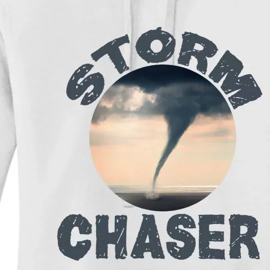 Weather Storm Tornado Hurricane Chaser Women's Pullover Hoodie