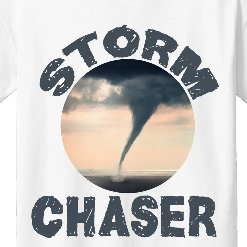 Weather Storm Tornado Hurricane Chaser Kids T-Shirt