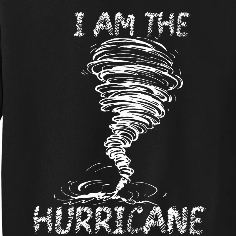 White Storm Twister Hurricane Tornado Weather Scary Costume Tall Sweatshirt