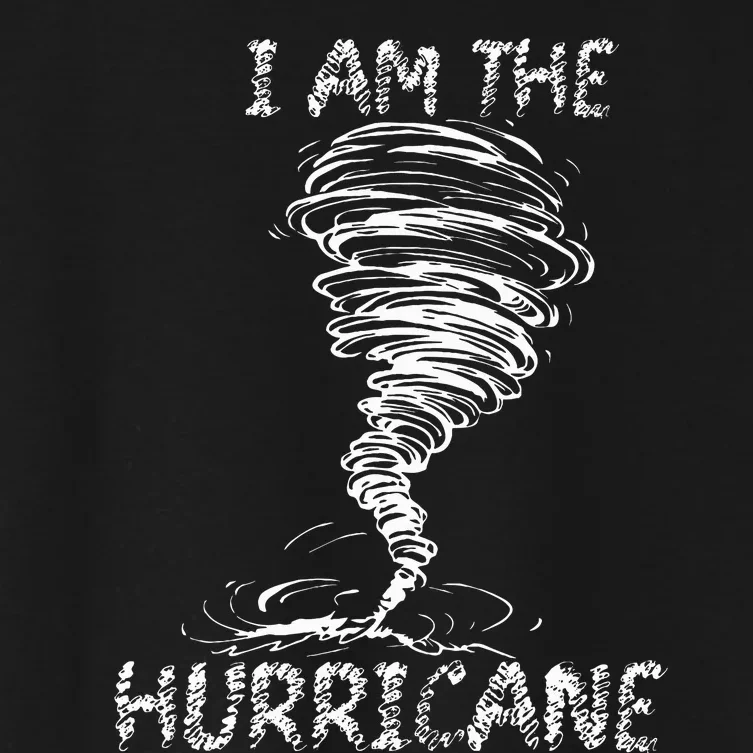 White Storm Twister Hurricane Tornado Weather Scary Costume Women's Crop Top Tee