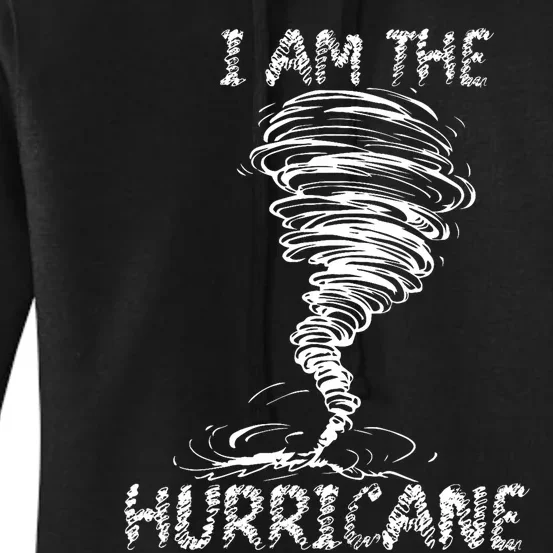 White Storm Twister Hurricane Tornado Weather Scary Costume Women's Pullover Hoodie