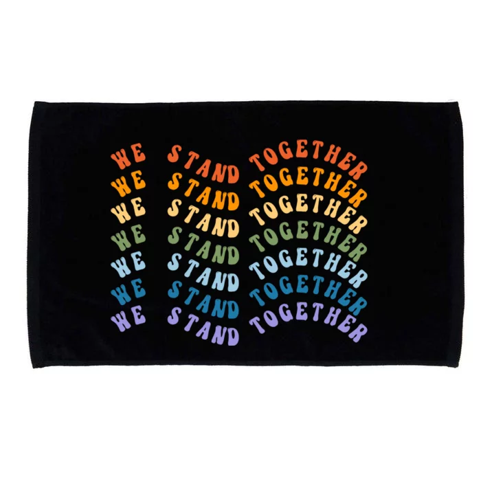 We Stand Together Pride Month Microfiber Hand Towel