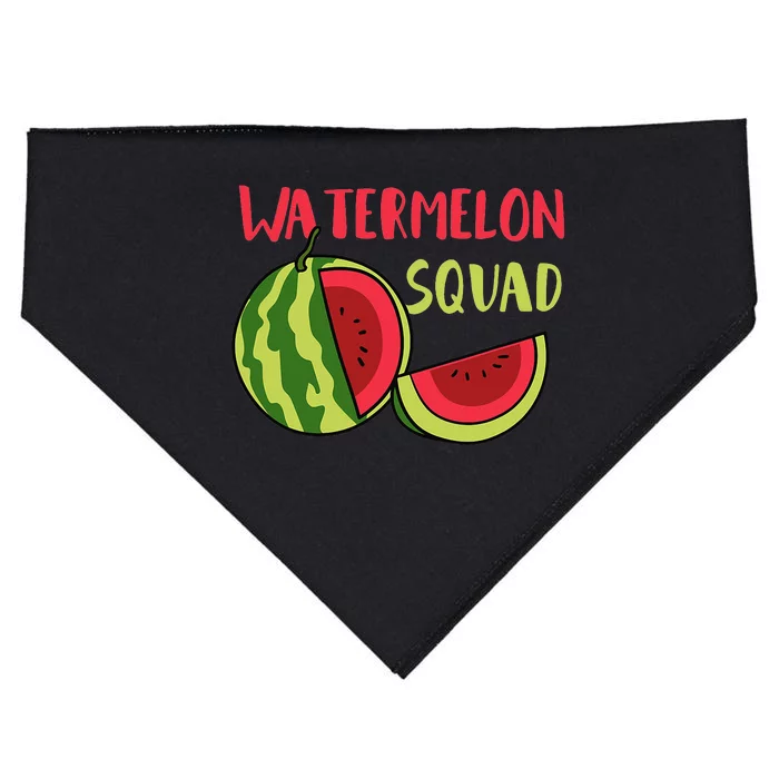 Watermelon Squad Tropical Fruits USA-Made Doggie Bandana