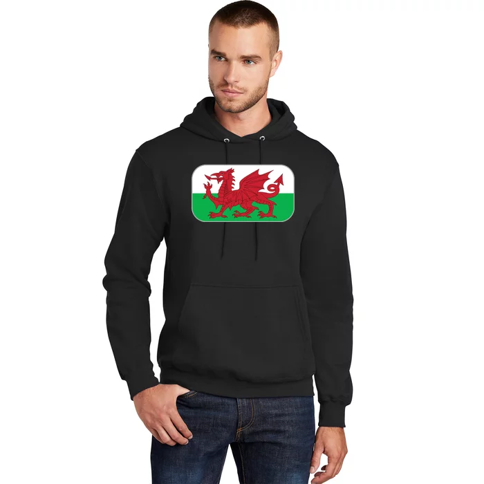 Wales Soccer Team Welsh Flag Y Ddraig Goch Hoodie