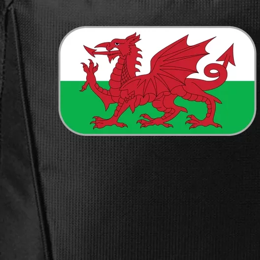 Wales Soccer Team Welsh Flag Y Ddraig Goch City Backpack