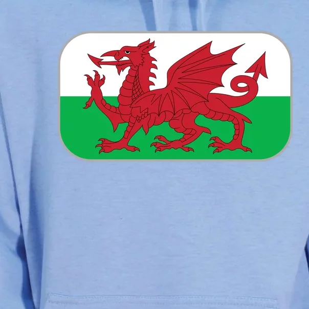 Wales Soccer Team Welsh Flag Y Ddraig Goch Unisex Surf Hoodie