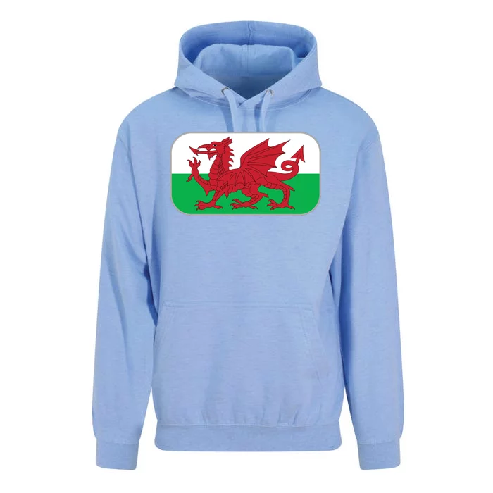 Wales Soccer Team Welsh Flag Y Ddraig Goch Unisex Surf Hoodie