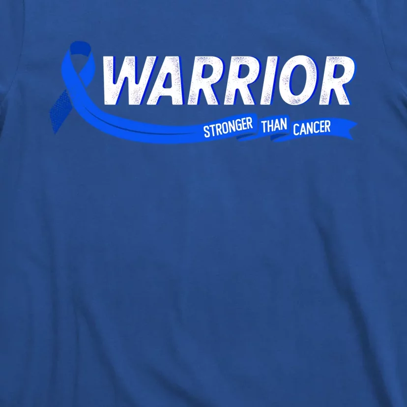 Warrior Stronger Than Cancer Colon Cancer Awareness Gift T-Shirt