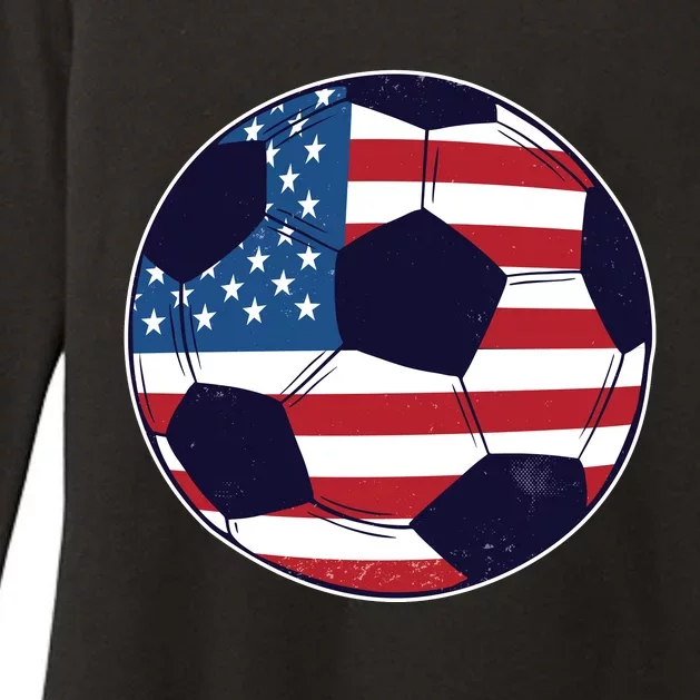 World Soccer United States Womens CVC Long Sleeve Shirt