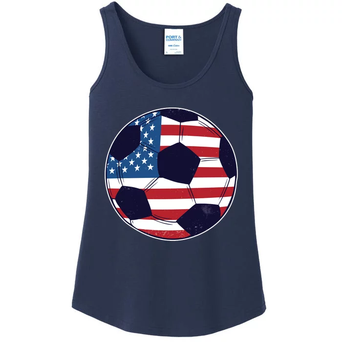 World Soccer United States Ladies Essential Tank