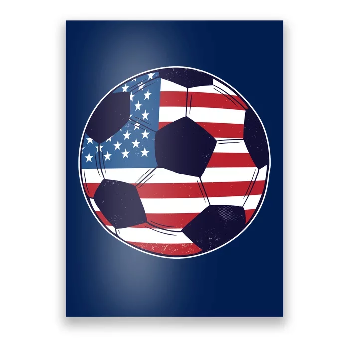 World Soccer United States Poster