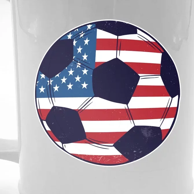 World Soccer United States Front & Back Beer Stein