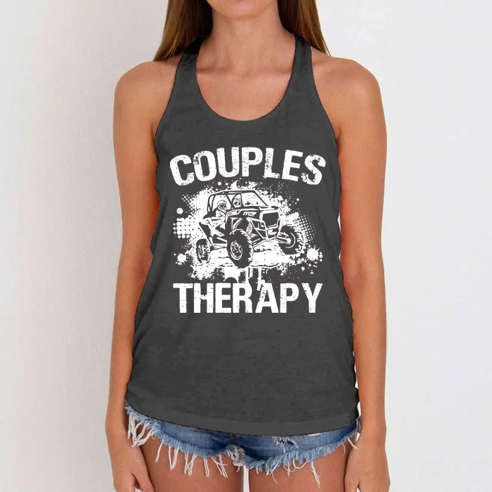 Wo Sxs Utv Couples Therapy Women's Knotted Racerback Tank