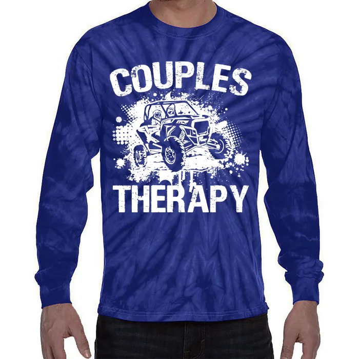 Wo Sxs Utv Couples Therapy Tie-Dye Long Sleeve Shirt