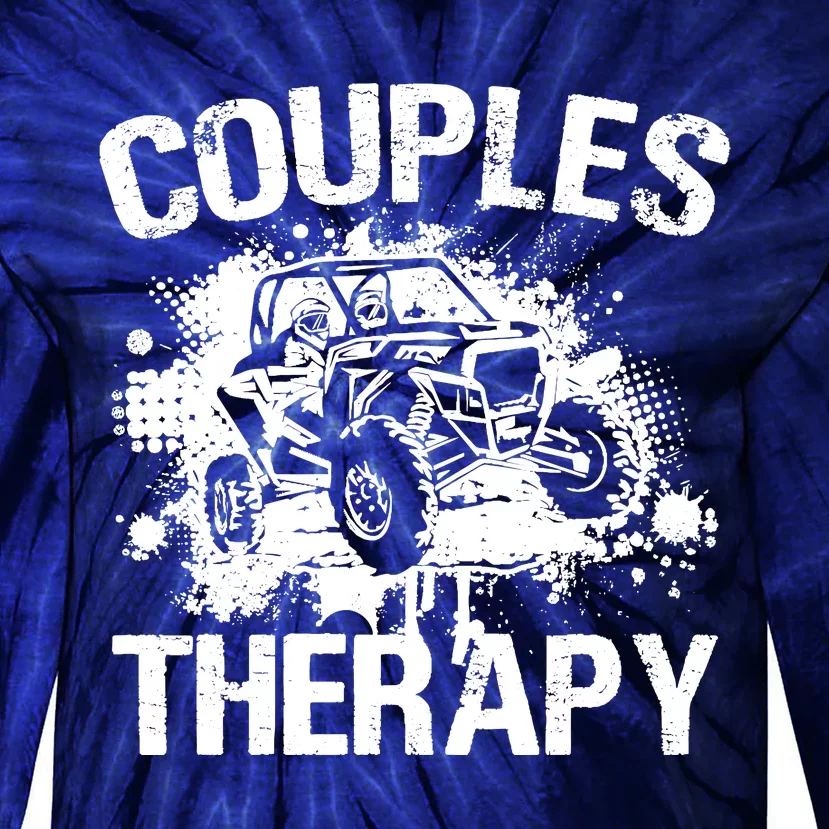 Wo Sxs Utv Couples Therapy Tie-Dye Long Sleeve Shirt