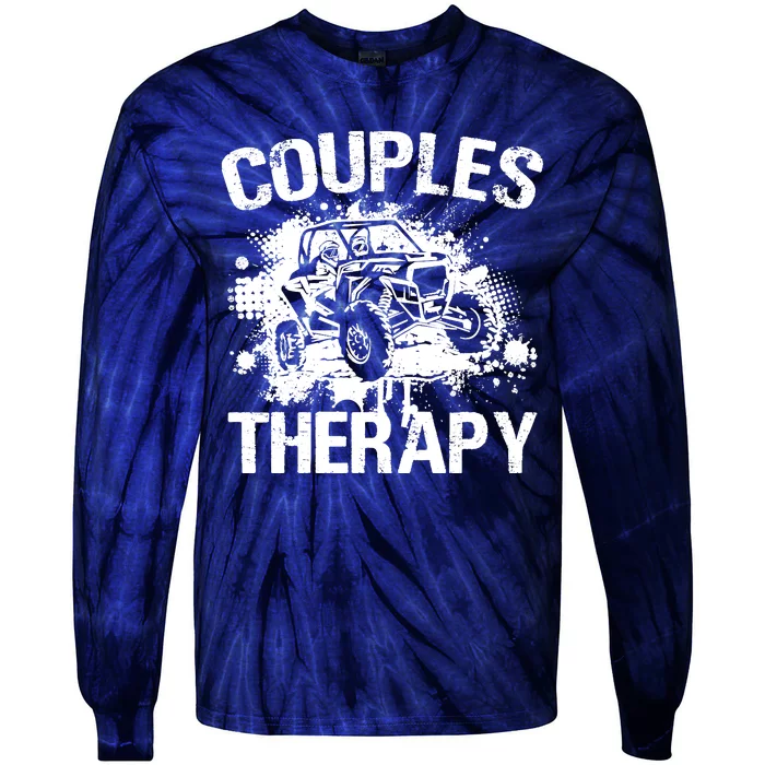 Wo Sxs Utv Couples Therapy Tie-Dye Long Sleeve Shirt