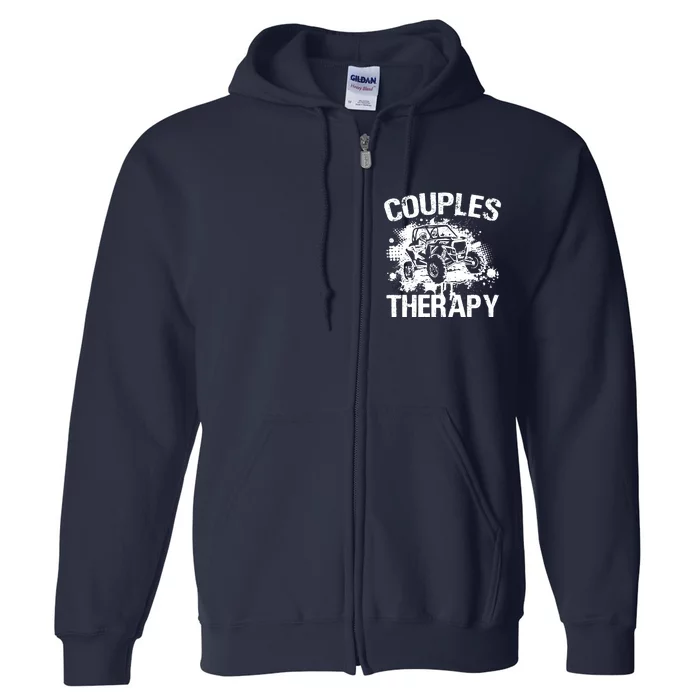 Wo Sxs Utv Couples Therapy Full Zip Hoodie