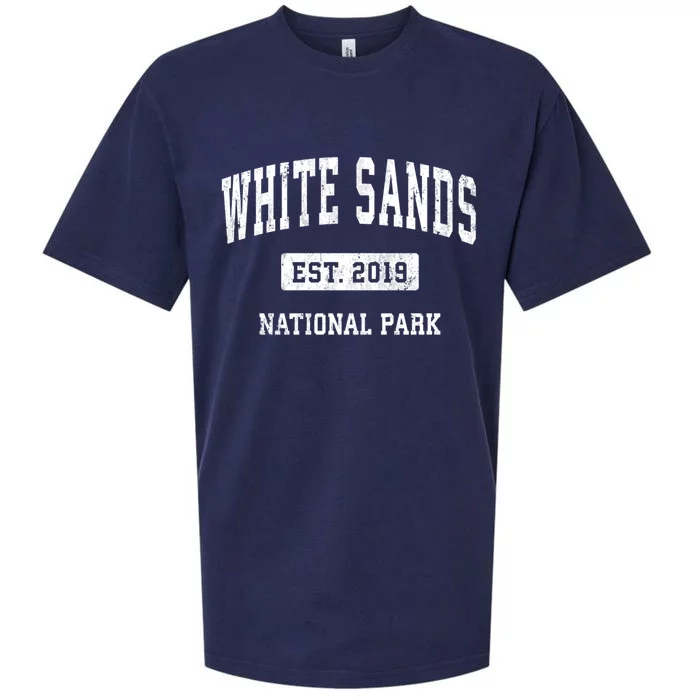 White Sands Vintage National Park Sports Design Gift Sueded Cloud Jersey T-Shirt