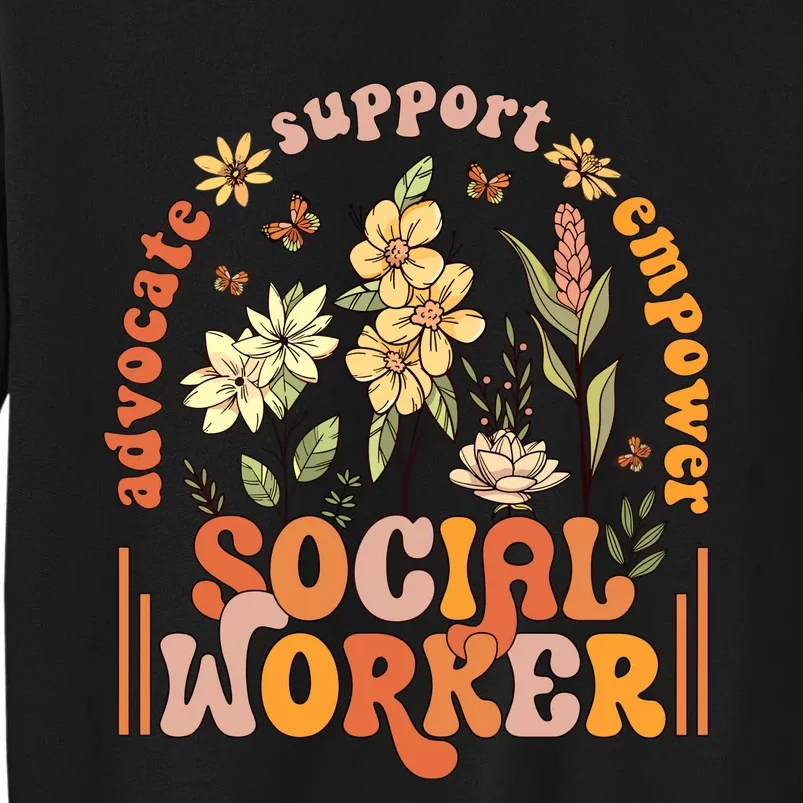 Wildflower Social Worker Tall Sweatshirt