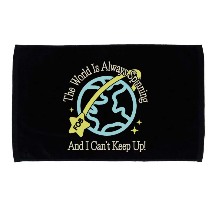 World Spinning Microfiber Hand Towel