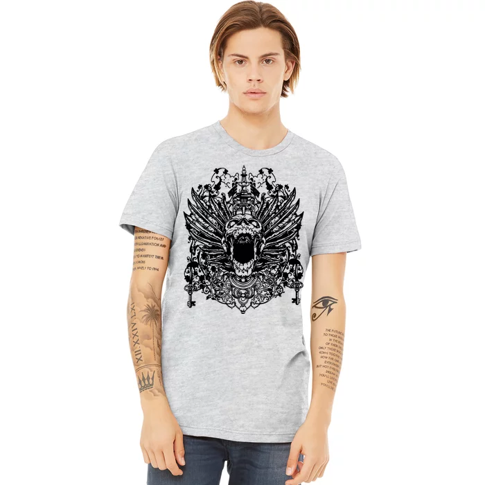 Winged Skull Premium T-Shirt