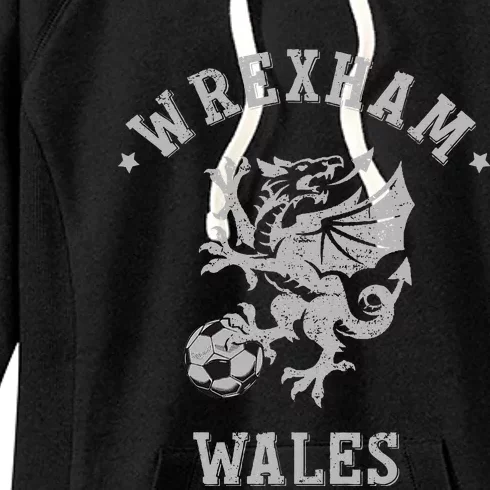 Wrexham Shirts Wales Soccer Jersey Women's Fleece Hoodie