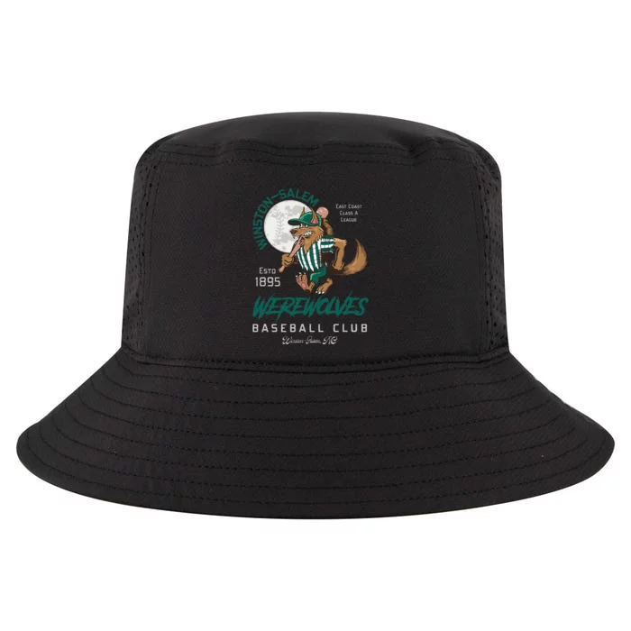 Winston Salem Werewolves Retro Minor League Baseball Team Cool Comfort Performance Bucket Hat