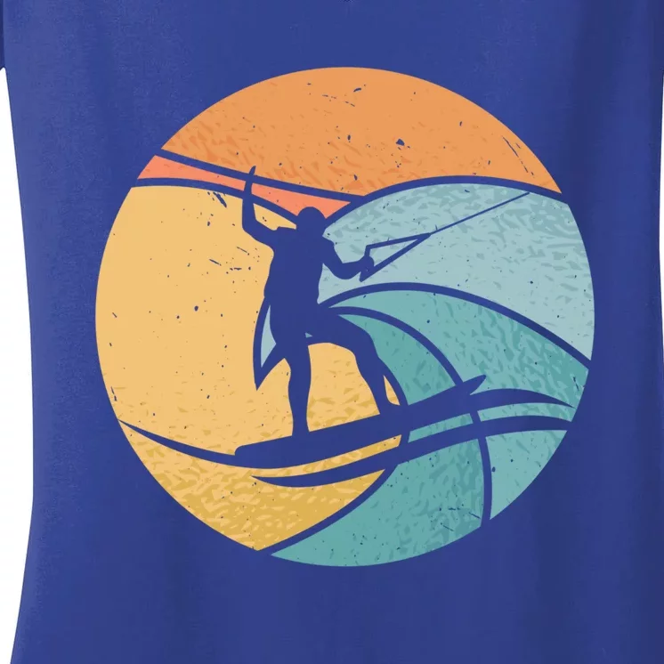 Water Ski Water Sport Waterskiing Water Skiing Great Gift Women's V-Neck T-Shirt