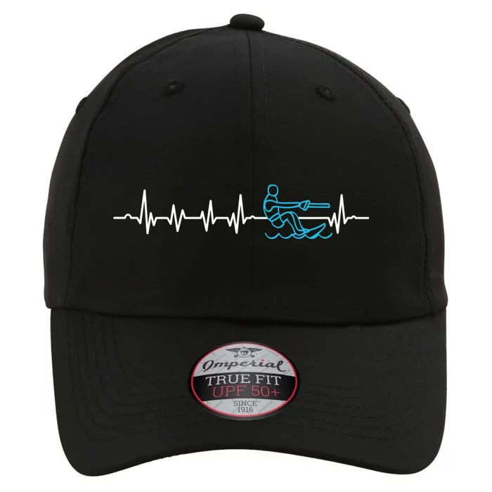 Water Skier Waterski Wakeboarding Water Skiing Heartbeat Gift The Original Performance Cap