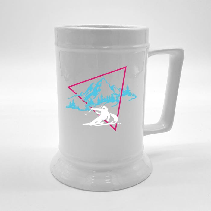 Water Sports Water Skiing Water Skis Men Water Ski Gift For Skier Front & Back Beer Stein