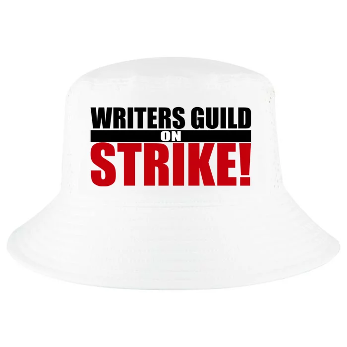 WGA Strike Writers Guild On Strike Writers Guild America Cool Comfort Performance Bucket Hat