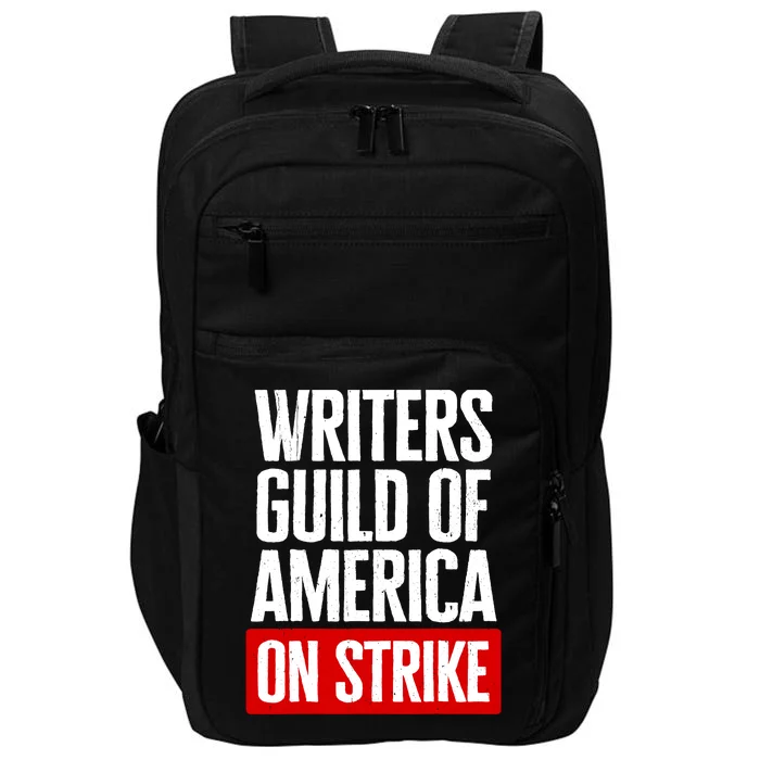 WGA Strong Writers Guild Of America On Strike Impact Tech Backpack