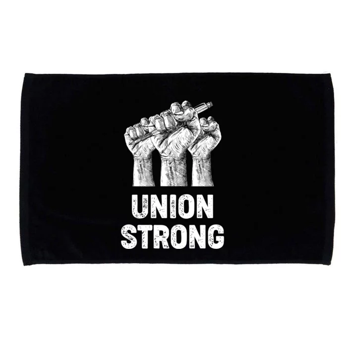 WGA Strike Writers Guild On Strike Writers Guild America Microfiber Hand Towel