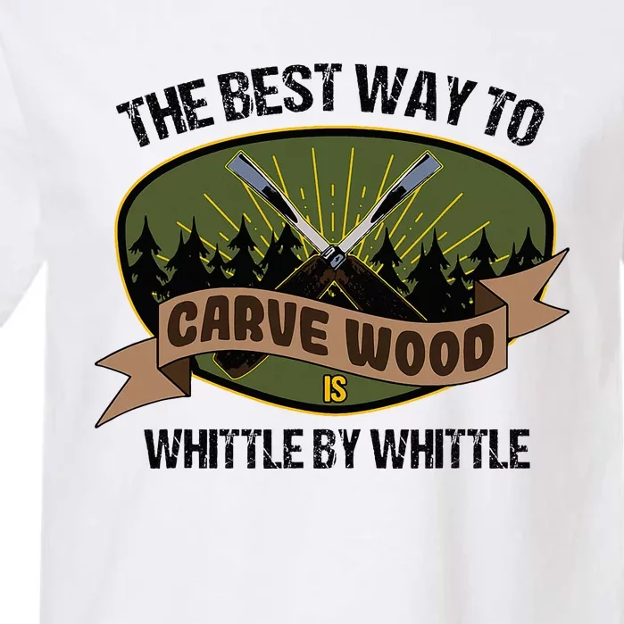 Wood Sculpture Whittle Wood Carving Woodcarver Garment-Dyed Heavyweight T-Shirt