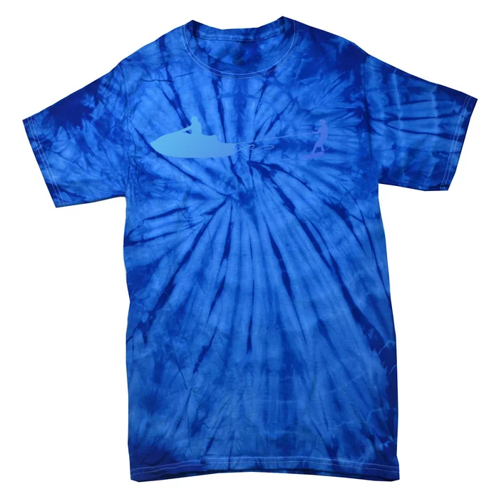 Water Skiing Water Ski Cute Gift Tie-Dye T-Shirt