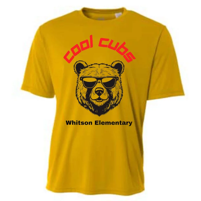 White Salmon Whitson Eletary Cool Cubs Cooling Performance Crew T-Shirt