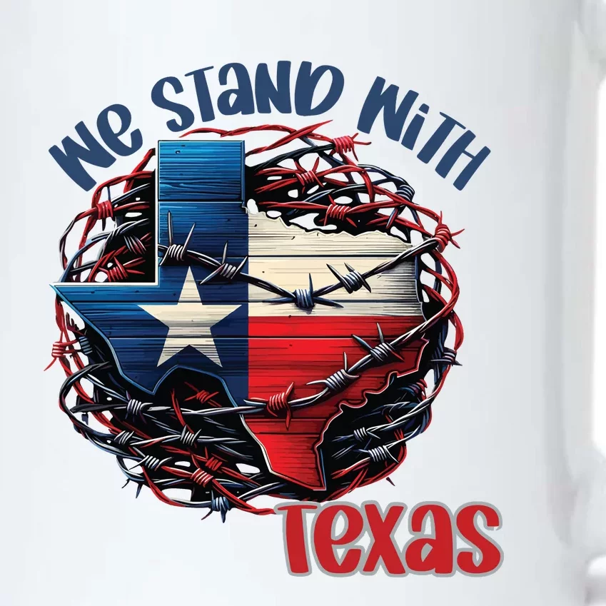 We Stand With Texas Western United Inducing Black Color Changing Mug