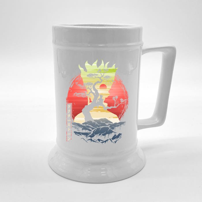 World Stones Front & Back Beer Stein