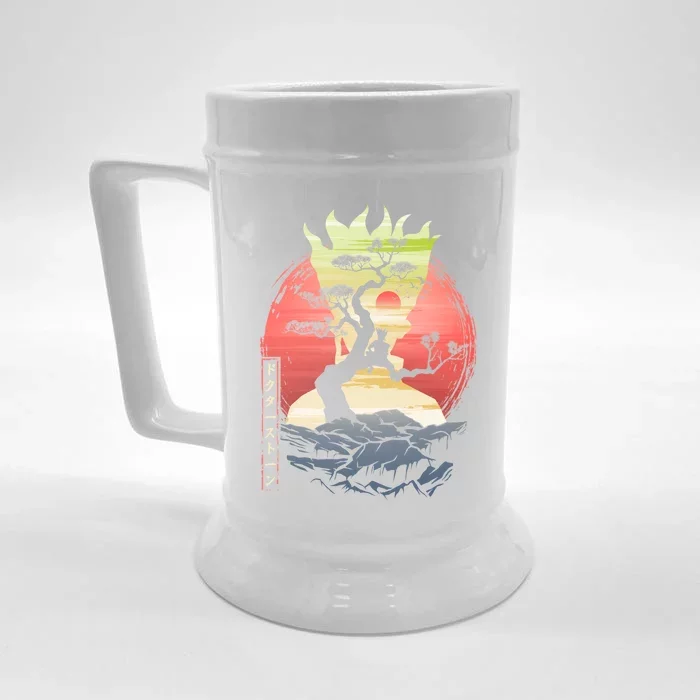 World Stones Front & Back Beer Stein