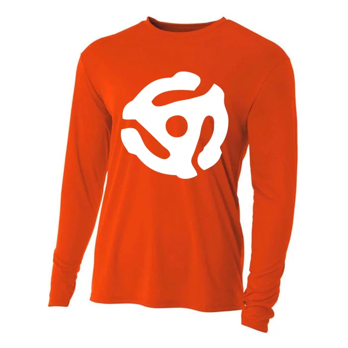 White Symbol Cooling Performance Long Sleeve Crew